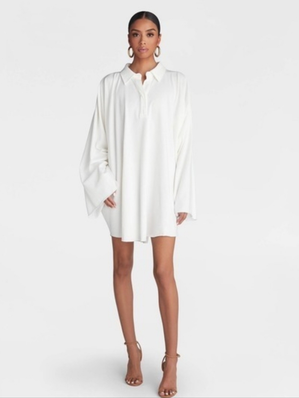 NWT Kbb By Kahlana White Dress...The Henley **24 HOUR SALE $29**